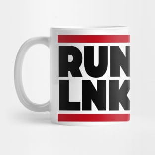 Run LNK // Funny Lincoln Nebraska Parody Mug